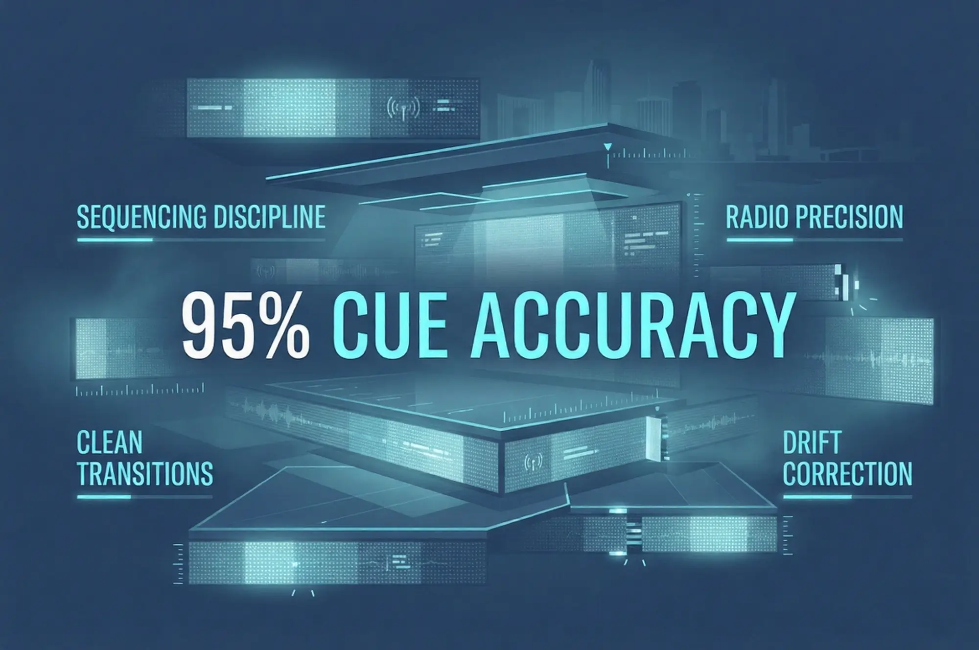 Infographic illustrating Denver event staffing attendance during weather-impacted event days.