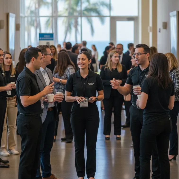 image of a music festival with vibrant colorful smoke
