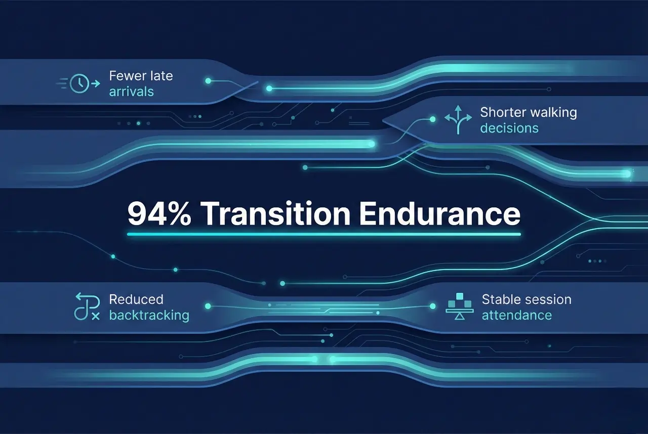 Infographic illustrating Denver event staffing attendance during weather-impacted event days.