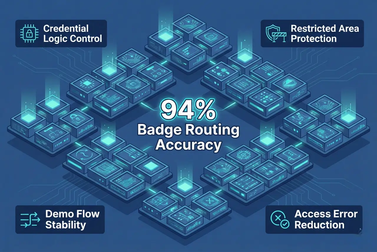 Infographic illustrating Denver event staffing attendance during weather-impacted event days.