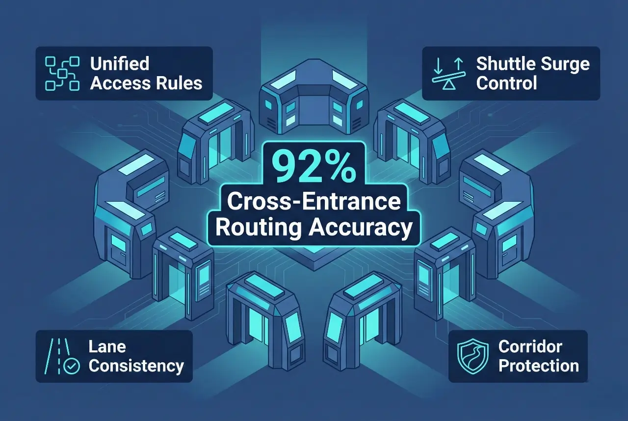 Infographic illustrating Denver event staffing attendance during weather-impacted event days.