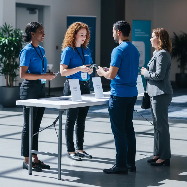 image of a music festival with vibrant colorful smoke