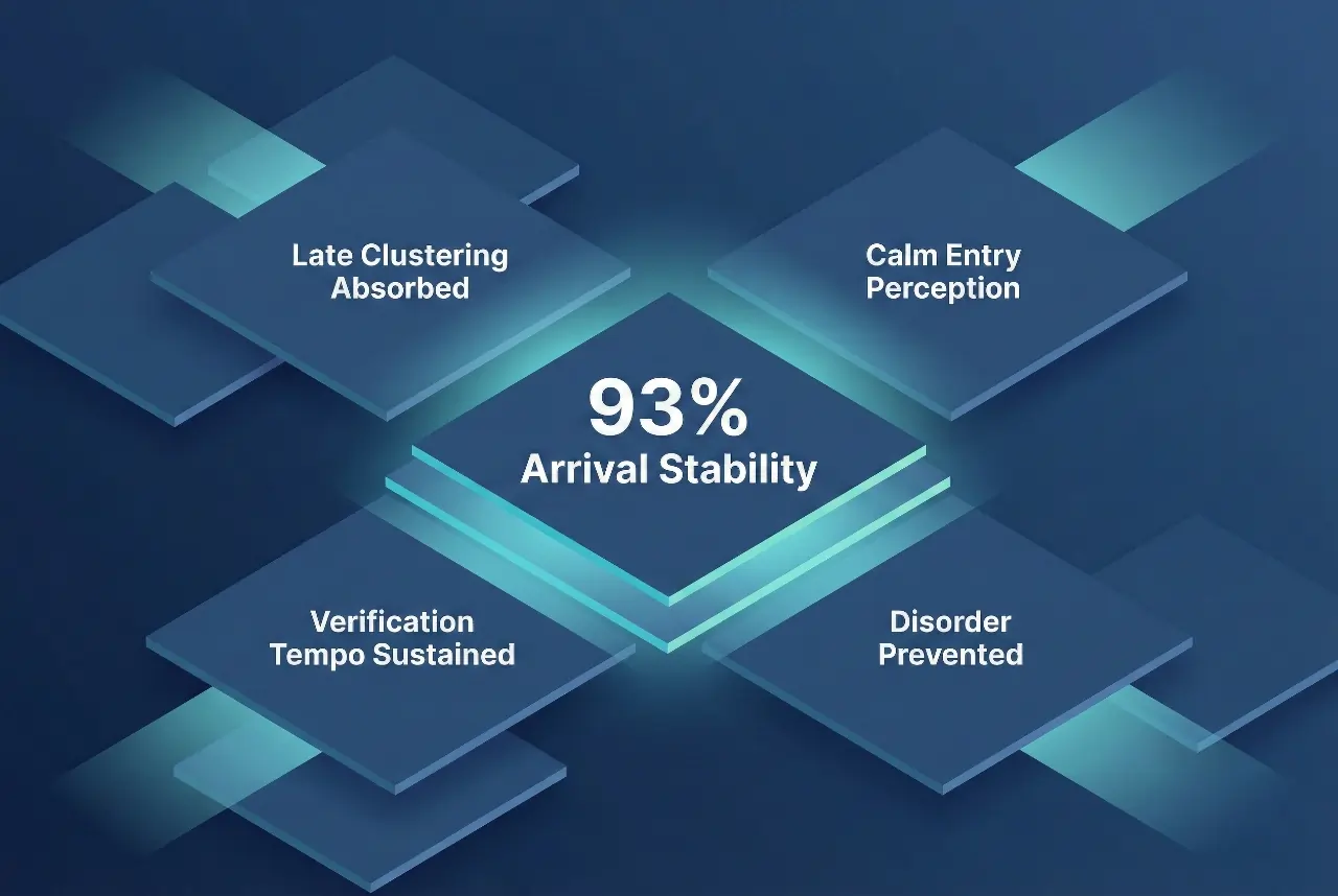 Infographic illustrating Denver event staffing attendance during weather-impacted event days.