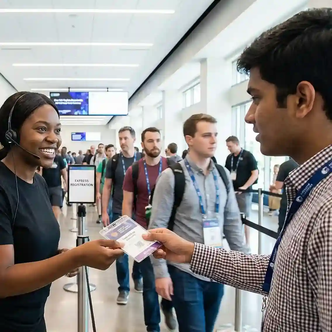 image of a music festival with vibrant colorful smoke