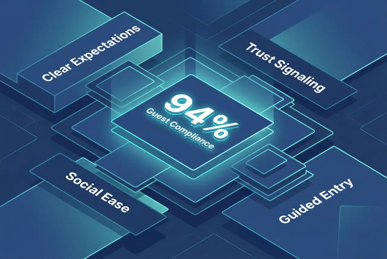 Infographic illustrating Denver event staffing attendance during weather-impacted event days.