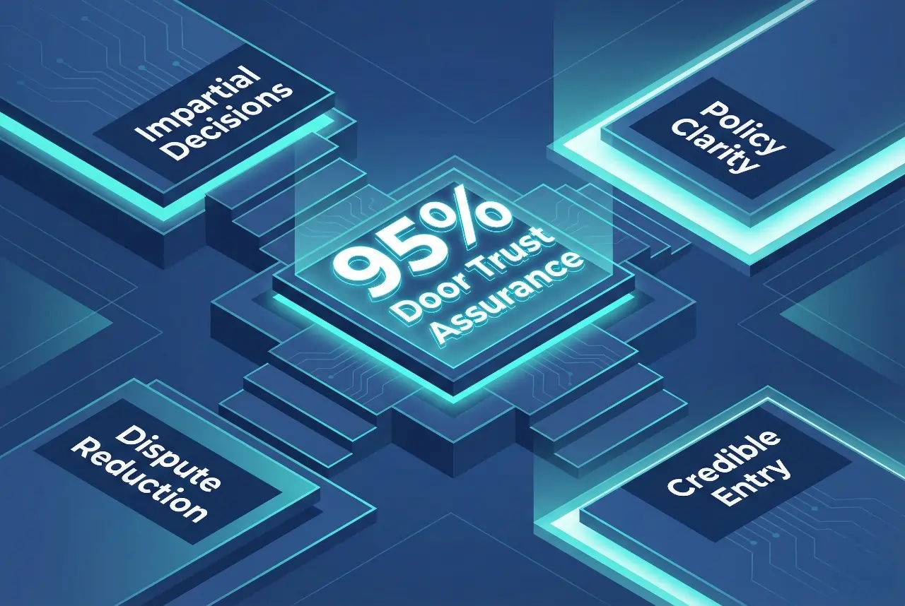 Infographic illustrating Denver event staffing attendance during weather-impacted event days.
