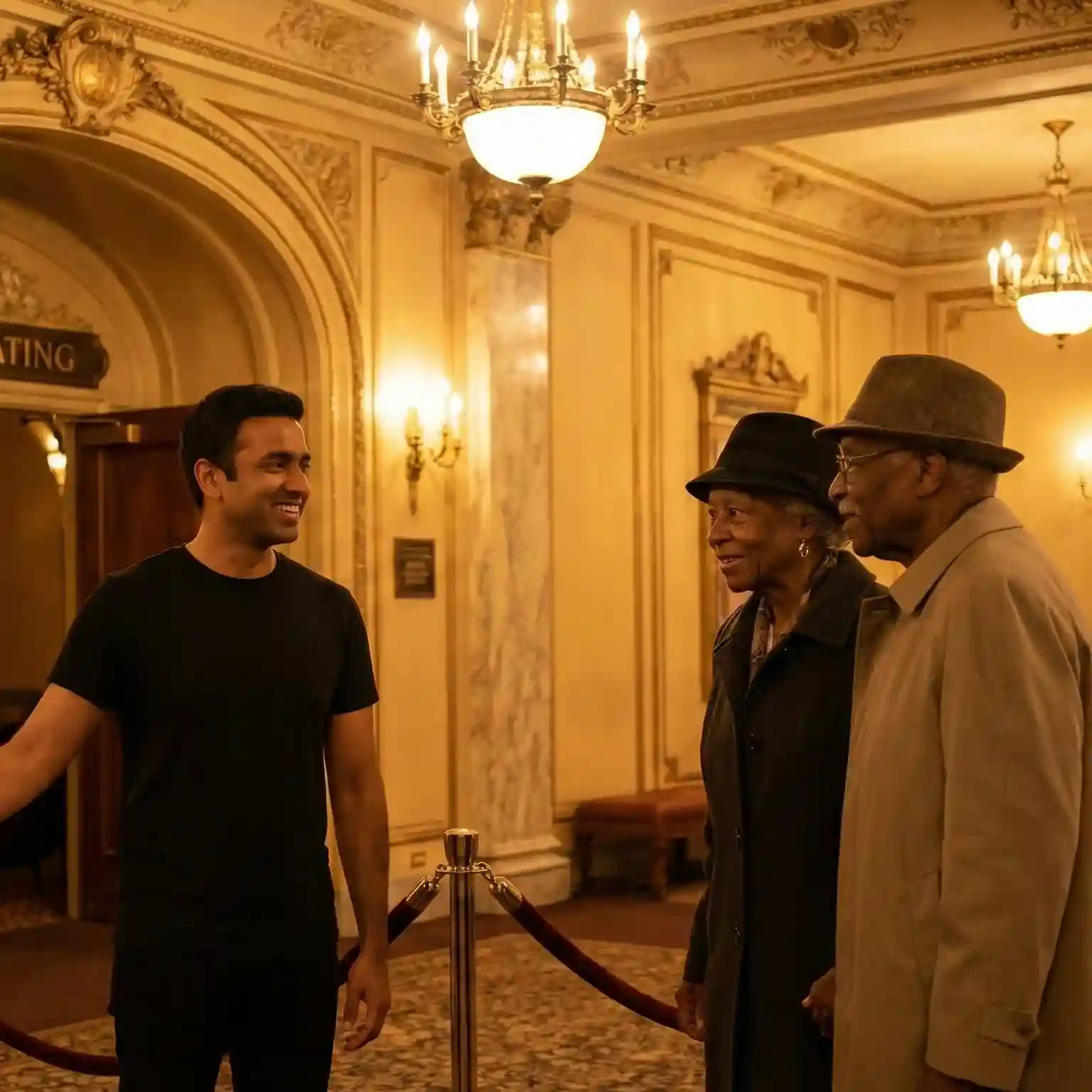 image of a music festival with vibrant colorful smoke