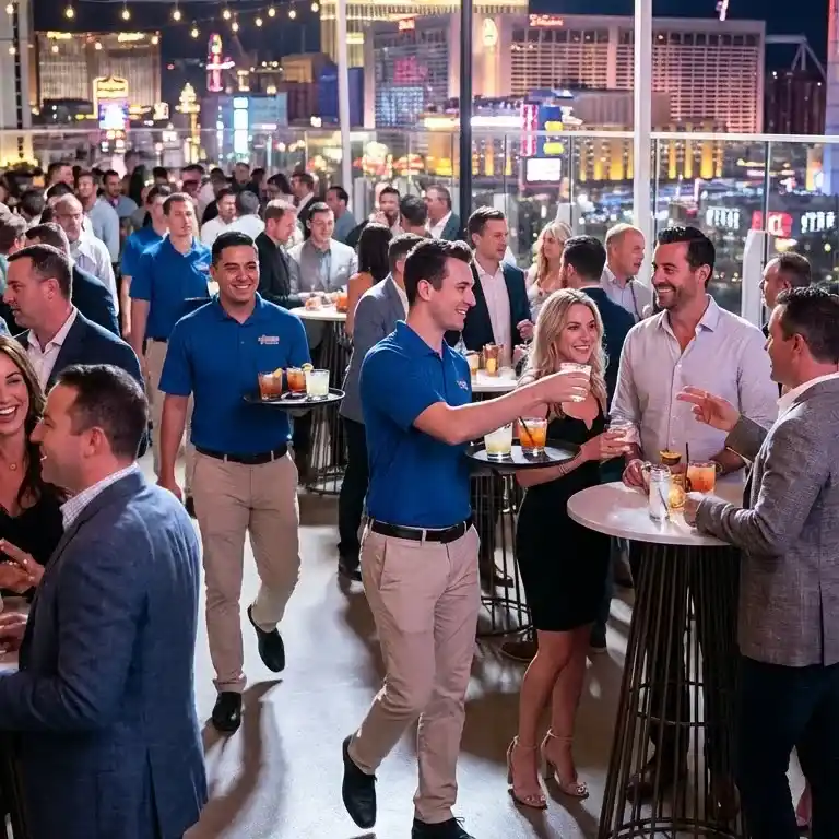 image of a music festival with vibrant colorful smoke