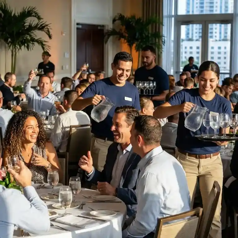 image of a music festival with vibrant colorful smoke