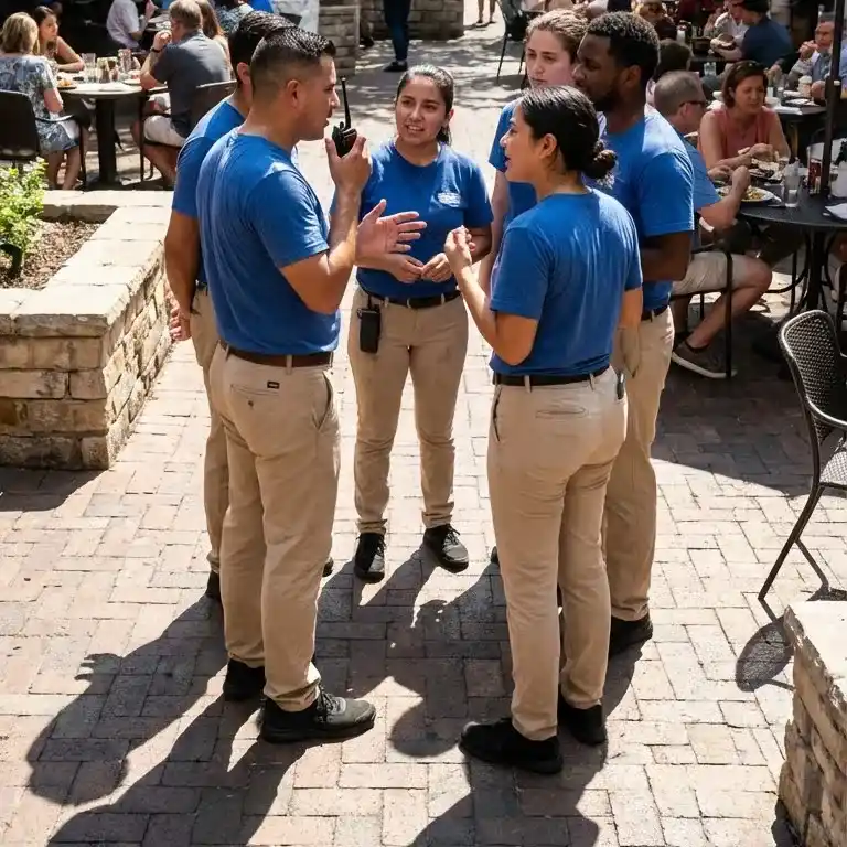 image of a music festival with vibrant colorful smoke