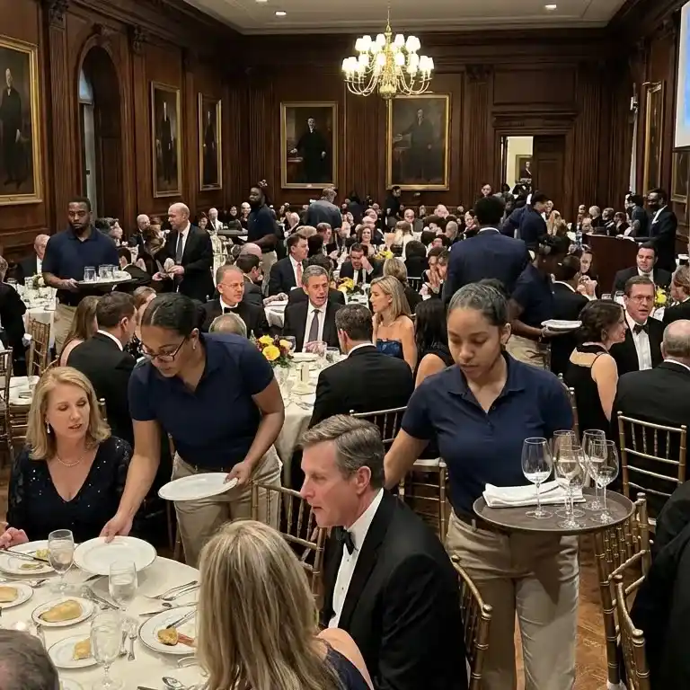image of a music festival with vibrant colorful smoke