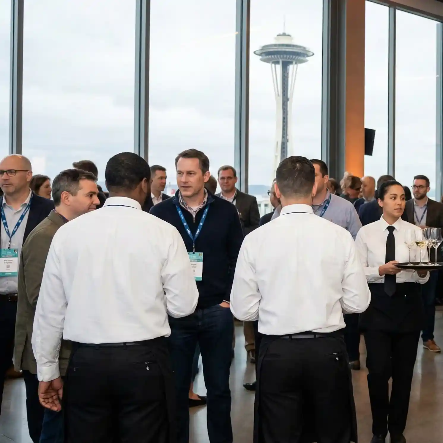 image of a music festival with vibrant colorful smoke