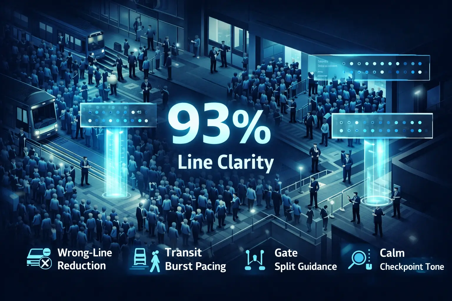 Infographic illustrating Denver event staffing attendance during weather-impacted event days.