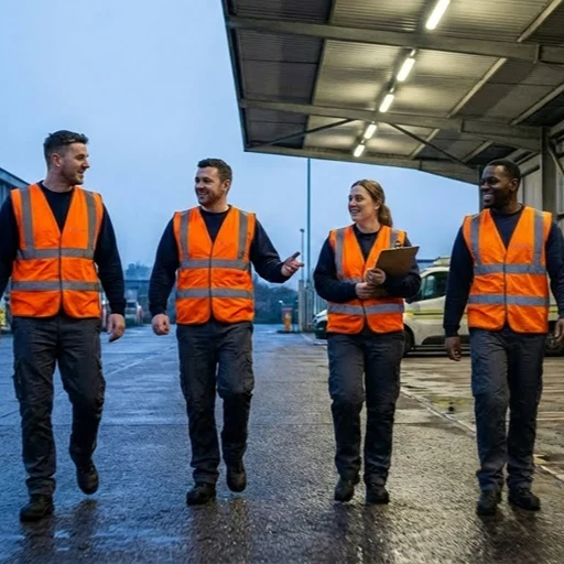 image of a music festival with vibrant colorful smoke