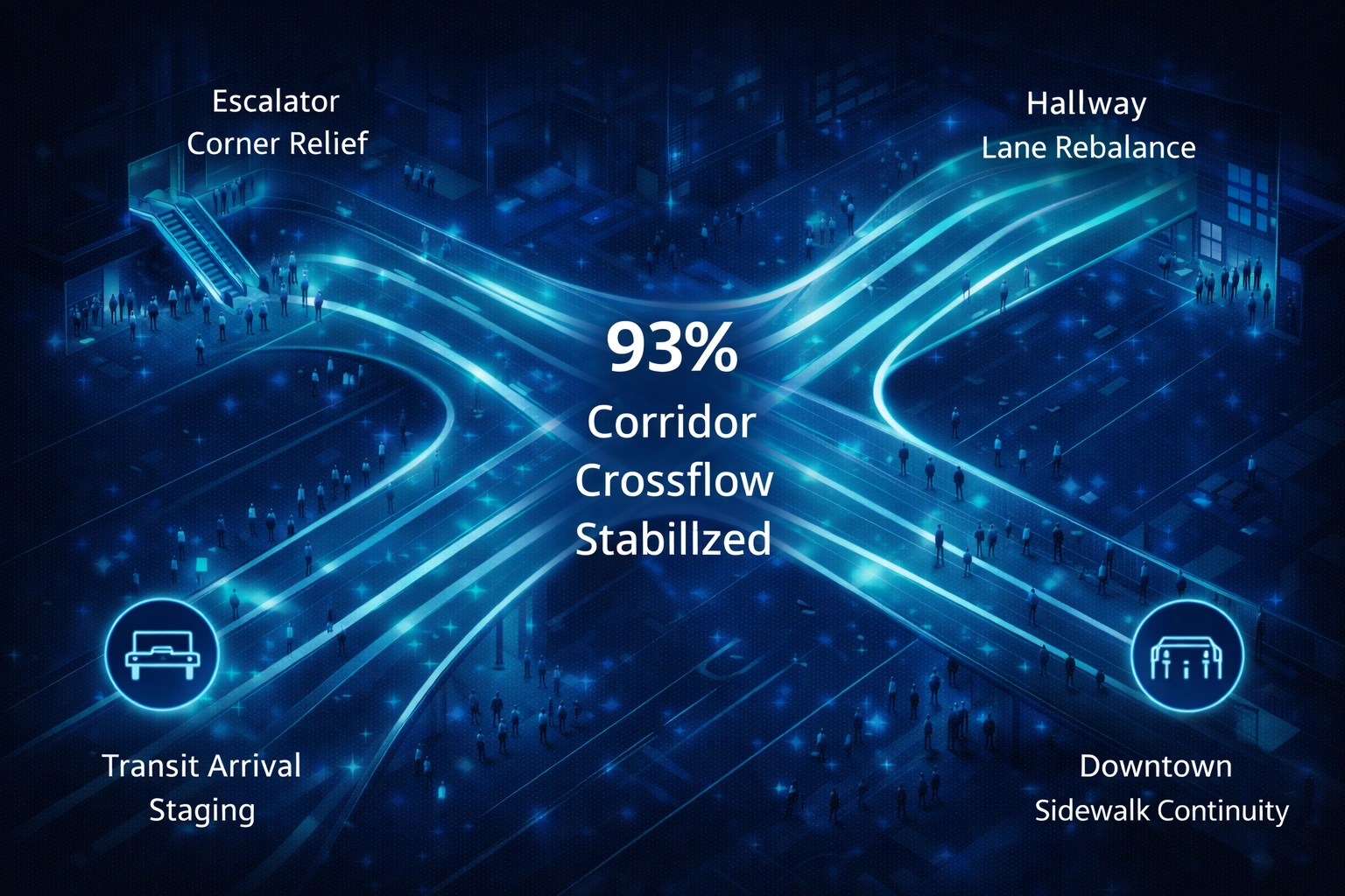 Infographic illustrating Denver event staffing attendance during weather-impacted event days.