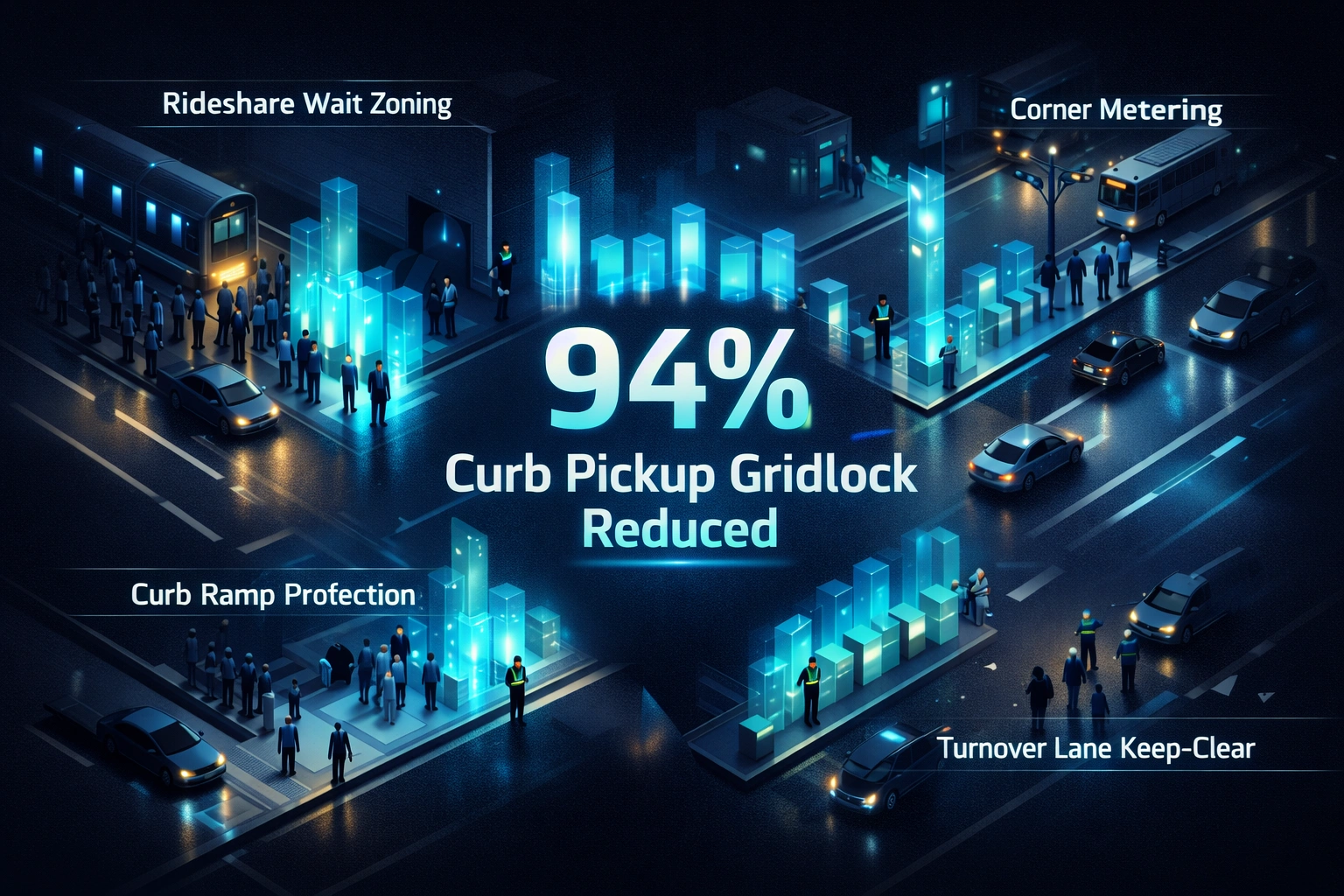 Infographic illustrating Denver event staffing attendance during weather-impacted event days.