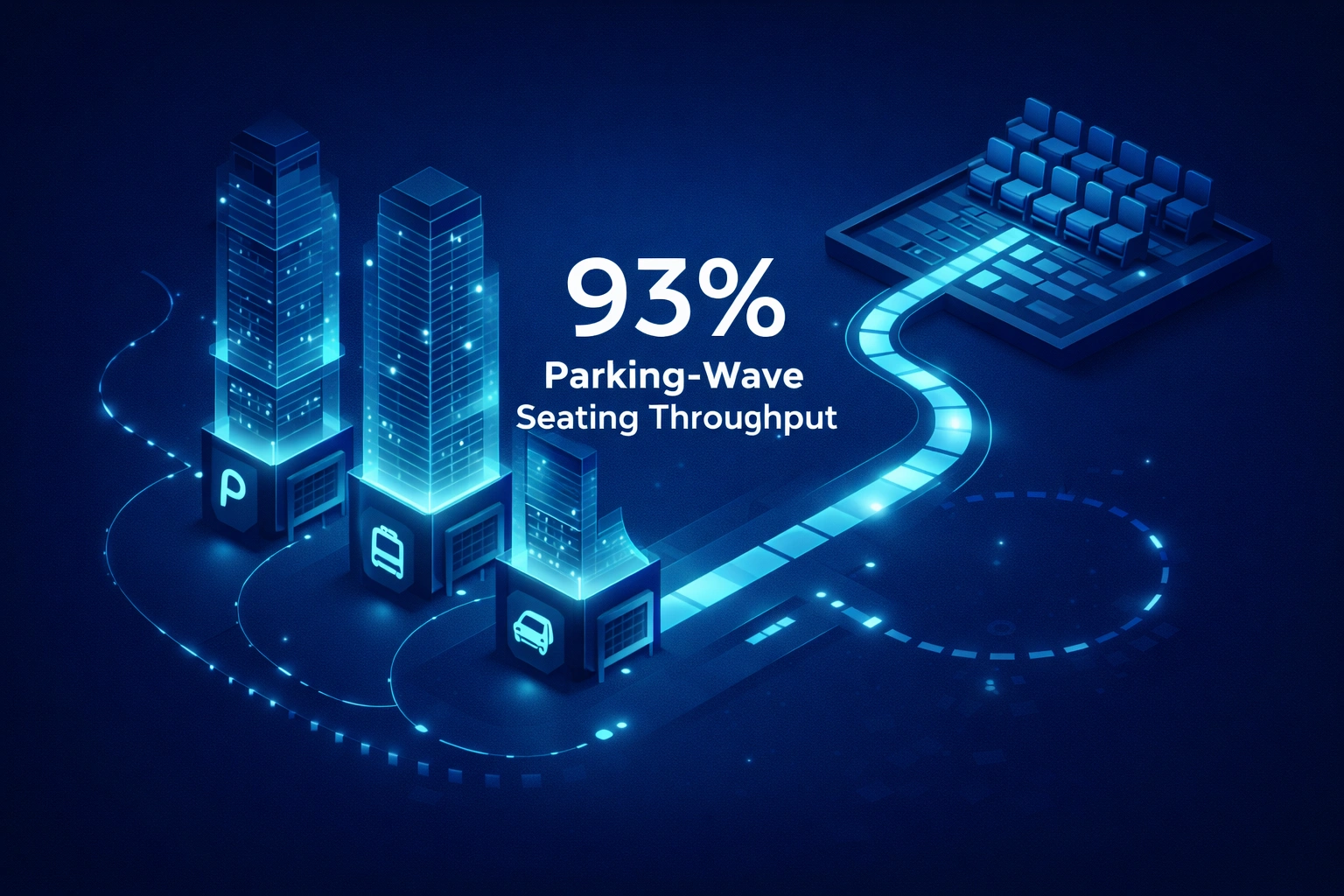 Infographic illustrating Denver event staffing attendance during weather-impacted event days.