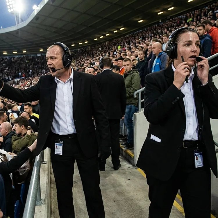 image of a music festival with vibrant colorful smoke