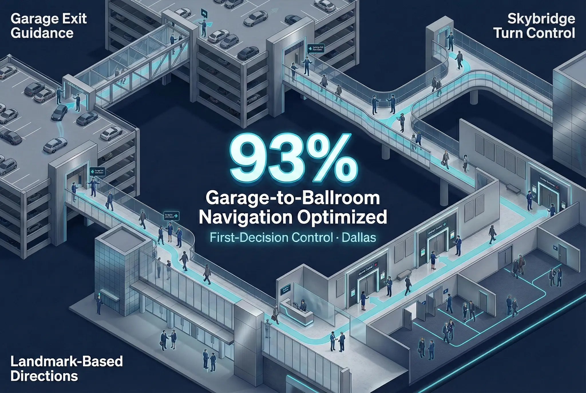 Infographic illustrating Denver event staffing attendance during weather-impacted event days.