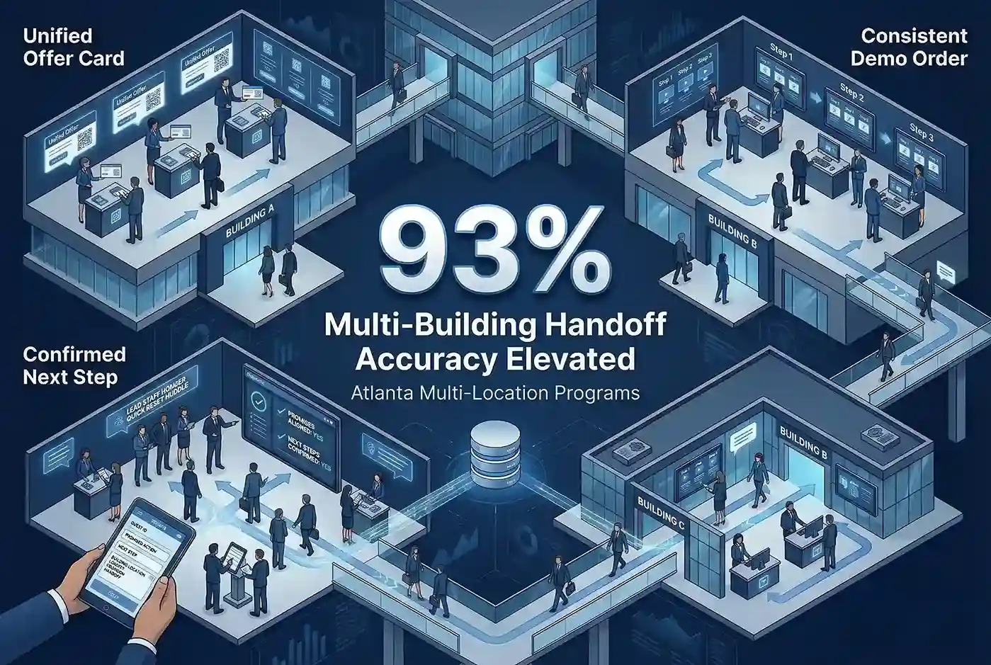 Infographic illustrating Denver event staffing attendance during weather-impacted event days.