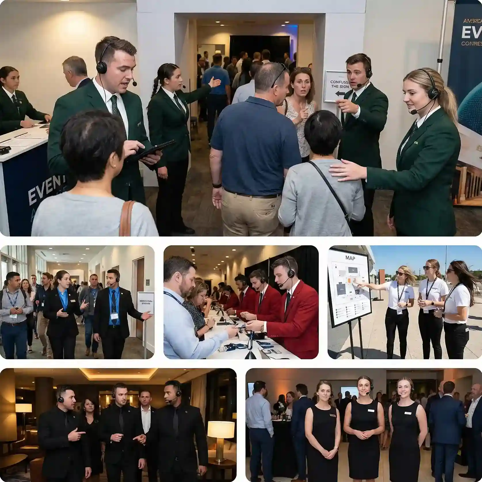 image of a music festival with vibrant colorful smoke