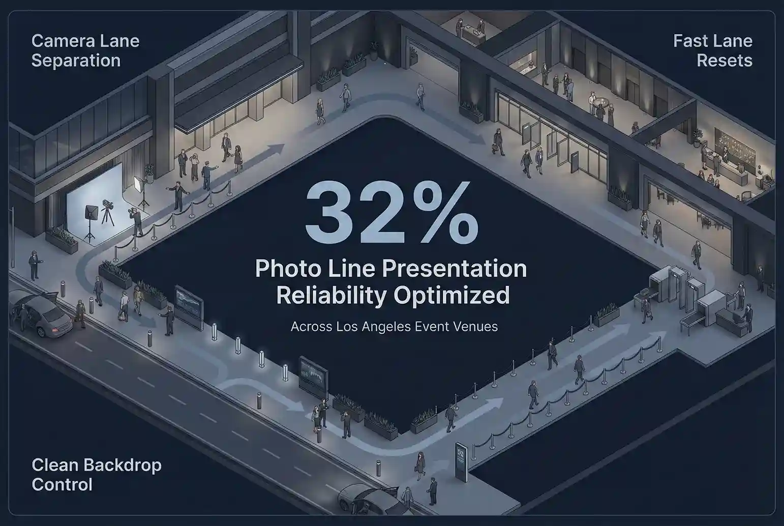 Infographic illustrating Denver event staffing attendance during weather-impacted event days.