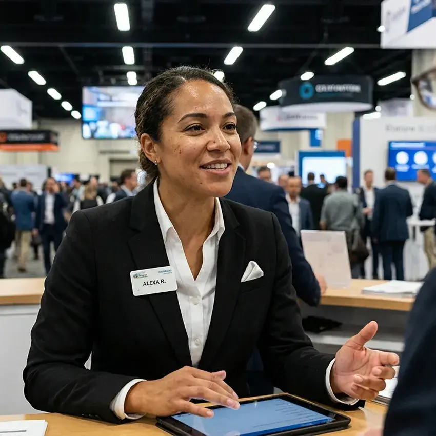 image of a music festival with vibrant colorful smoke