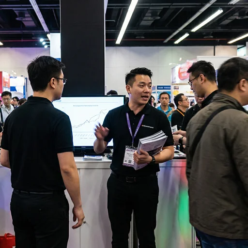 image of a music festival with vibrant colorful smoke