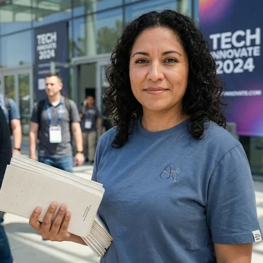 image of a music festival with vibrant colorful smoke