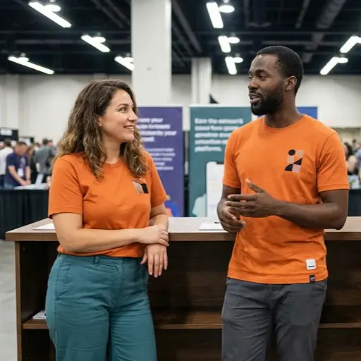image of a music festival with vibrant colorful smoke