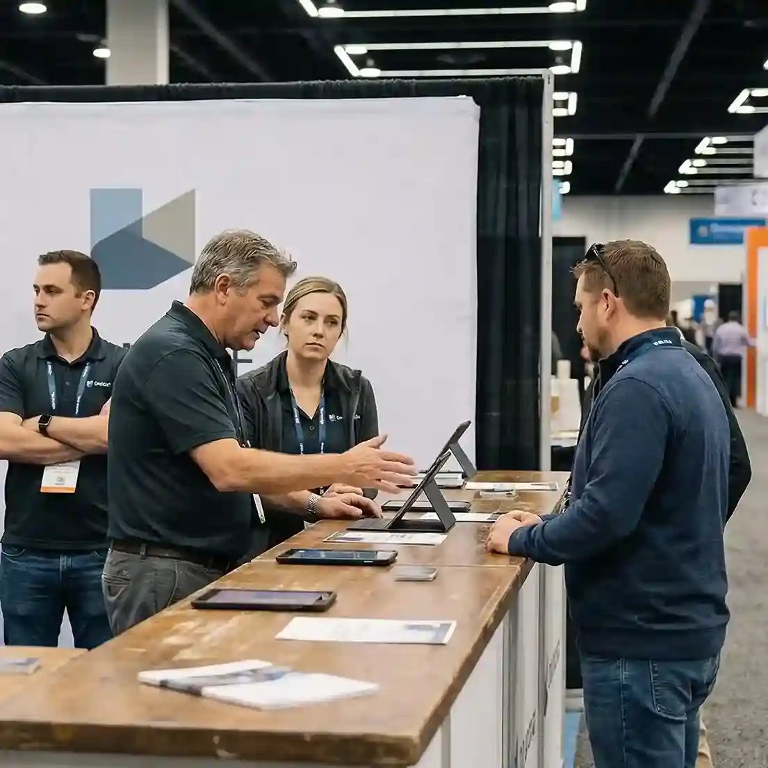 image of a music festival with vibrant colorful smoke