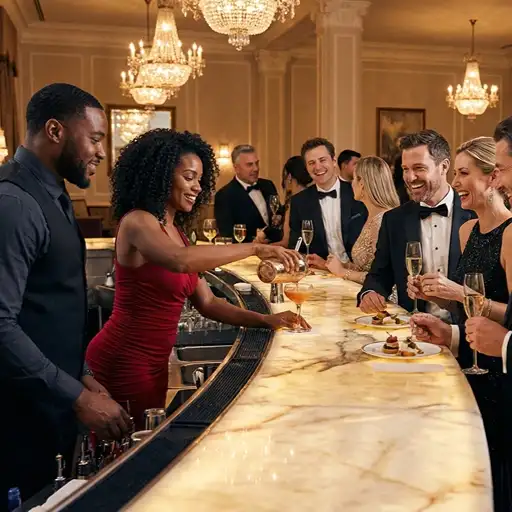 image of a music festival with vibrant colorful smoke