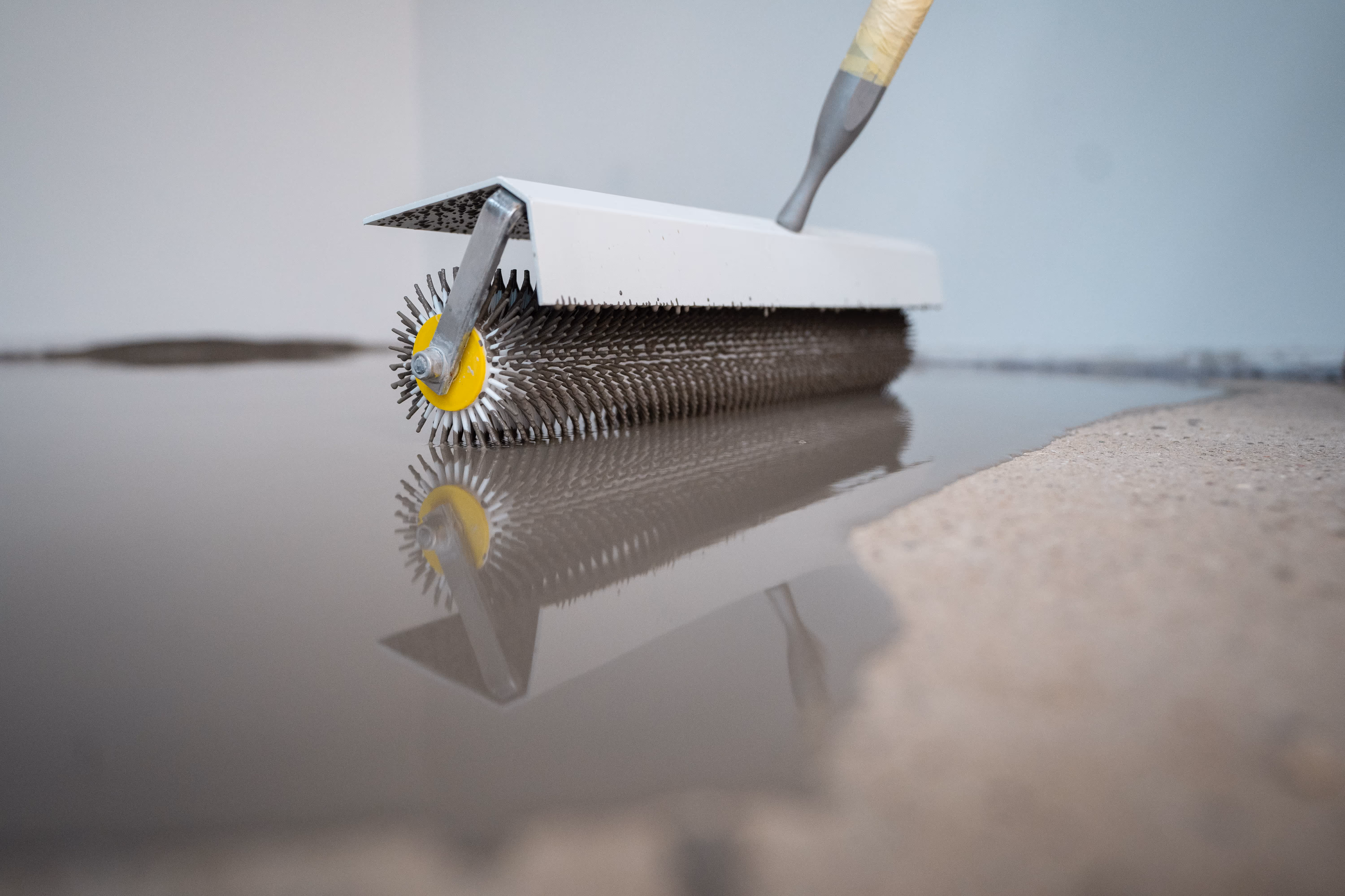 Untergrundvorbereitung für neuen boden Bodenleger Parkettleger Hamburg