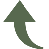 Ein dunkelgrünes Icon, das einen geschwungenen Pfeil darstellt, der nach oben zeigt. Es wird oft verwendet, um das Zurückkehren zum Anfang einer Seite oder das Hochscrollen zu symbolisieren.