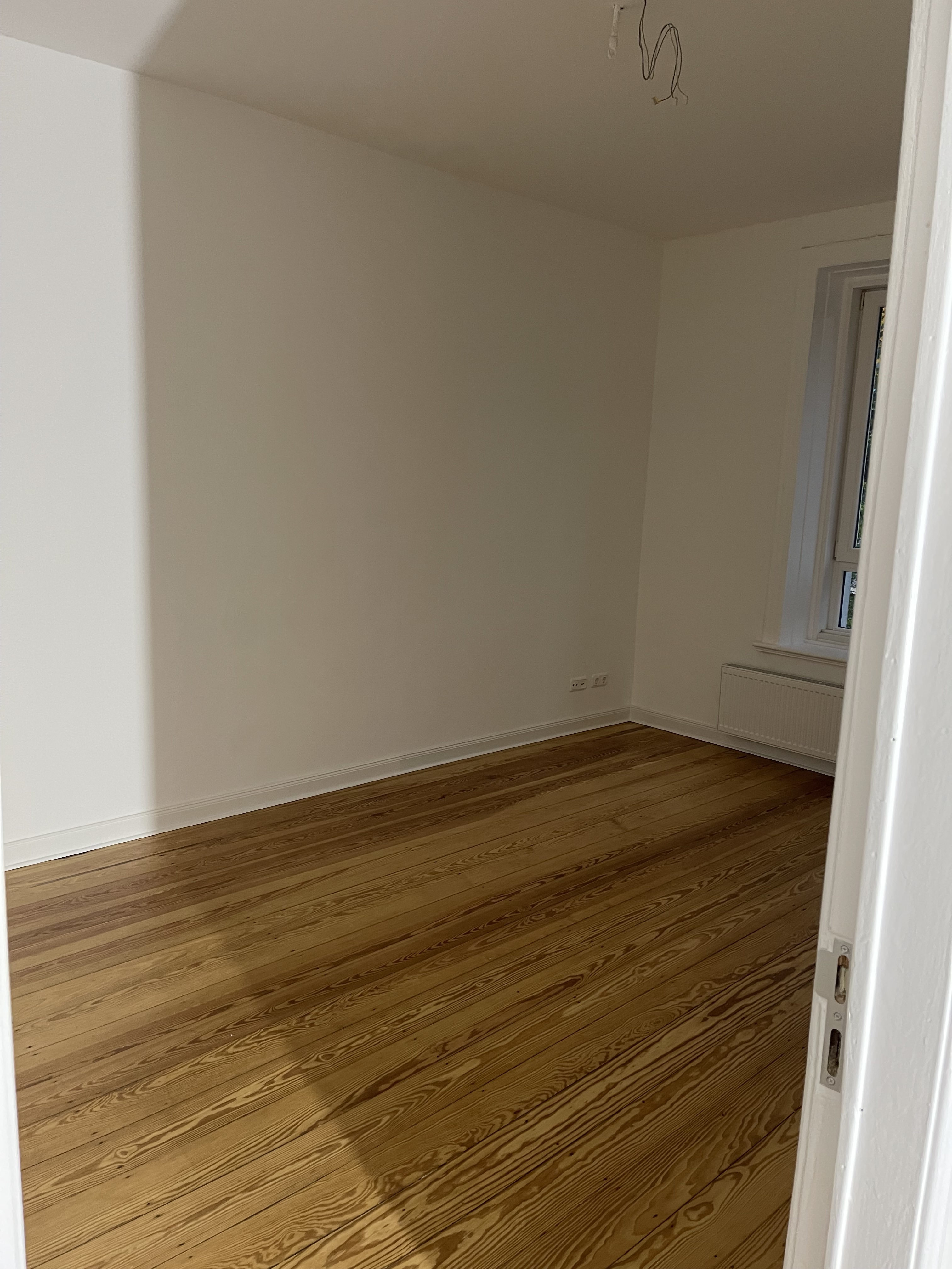 Neu verlegter Parkettboden Bodenleger Parkettleger Hamburg