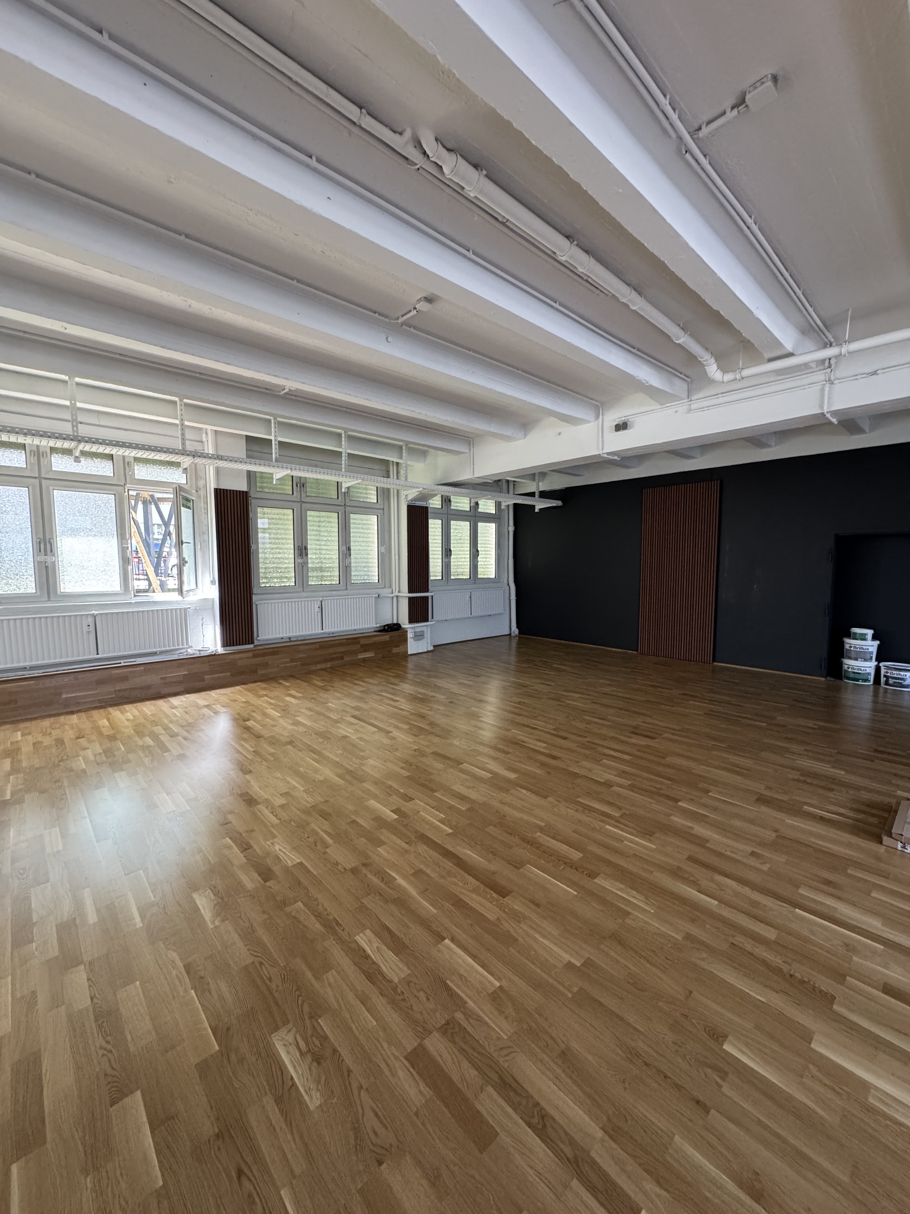 Neu verlegter Parkettboden Bodenleger Parkettleger Hamburg