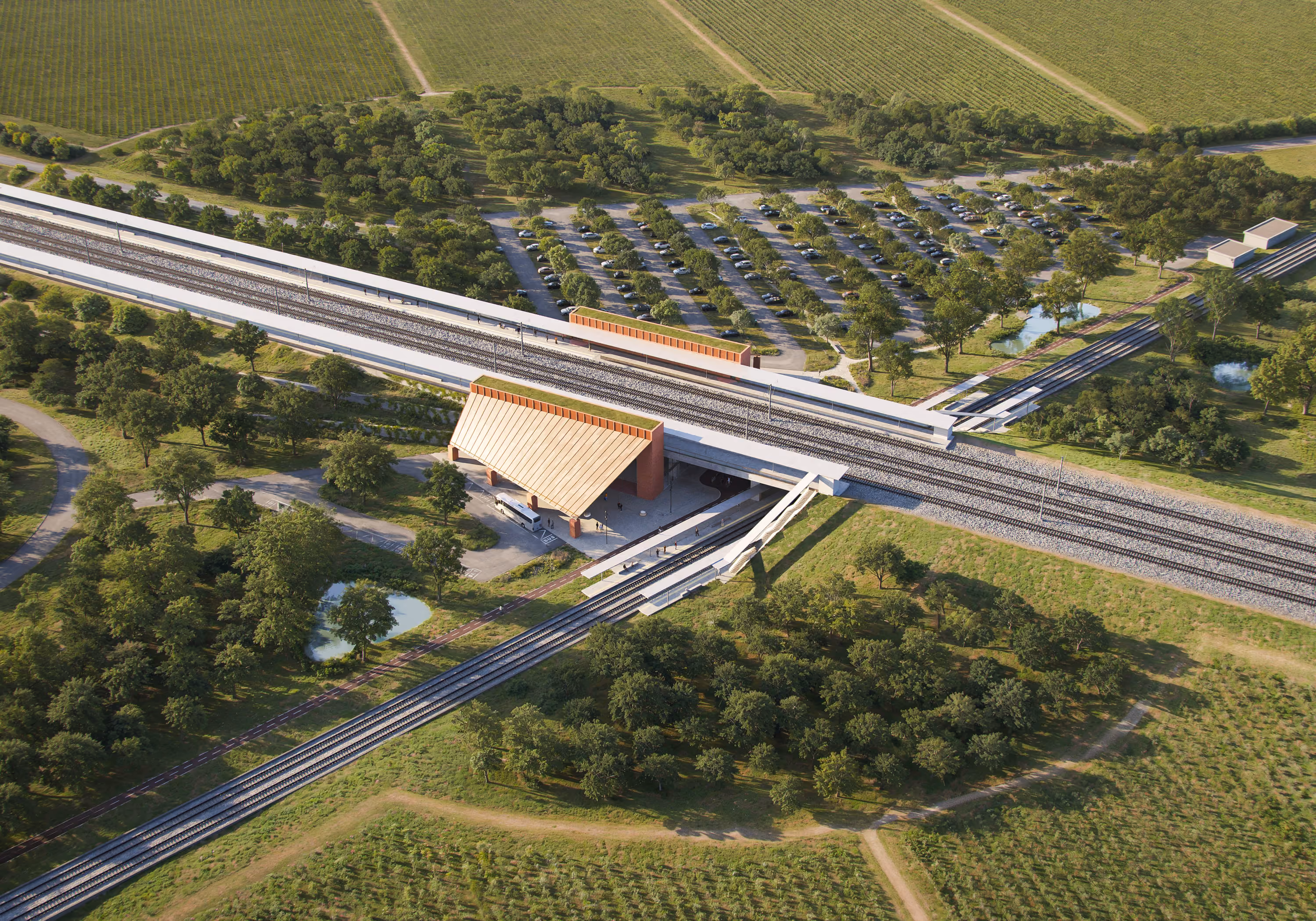 Highspeed station Bečváry