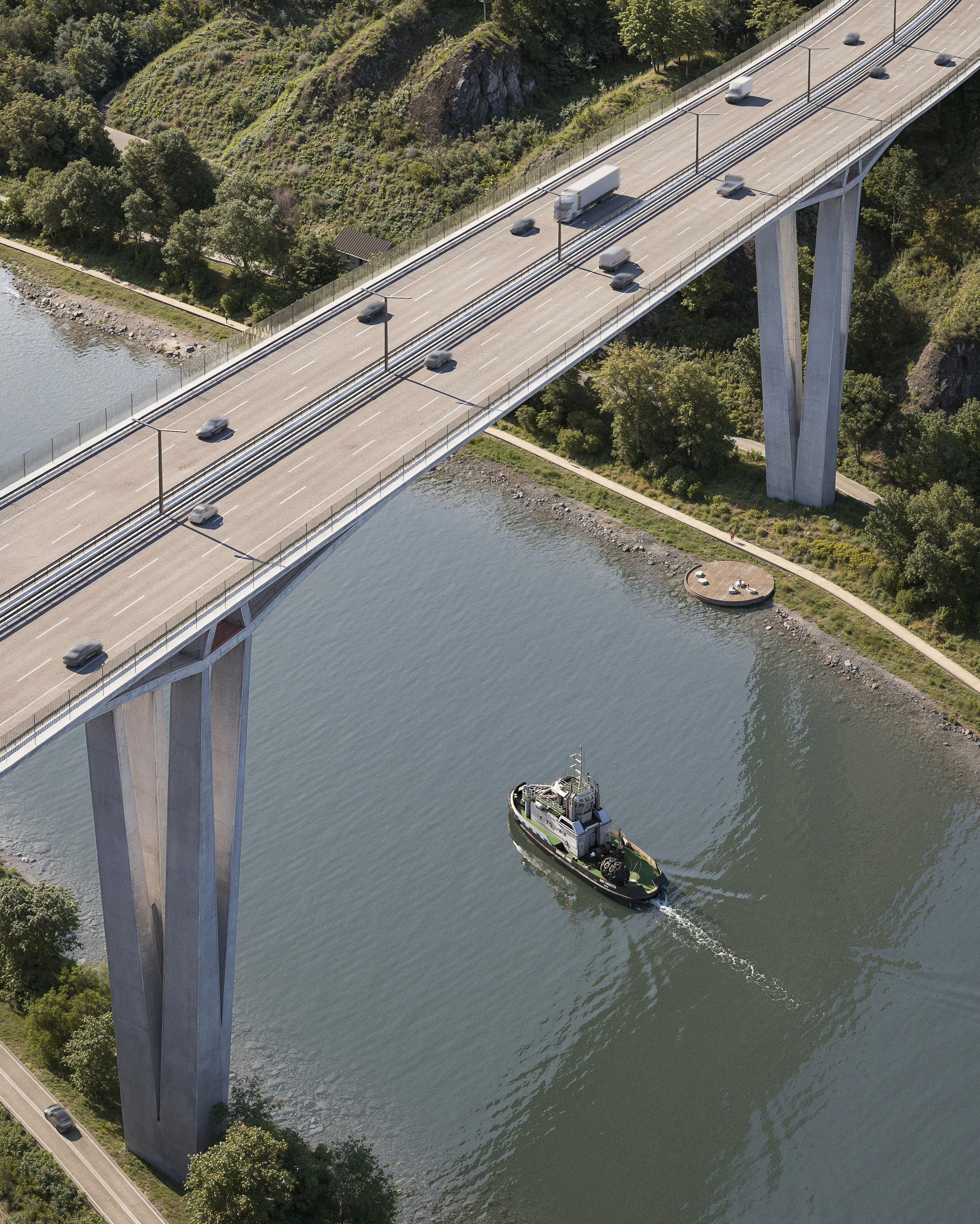 New Vltava bridge