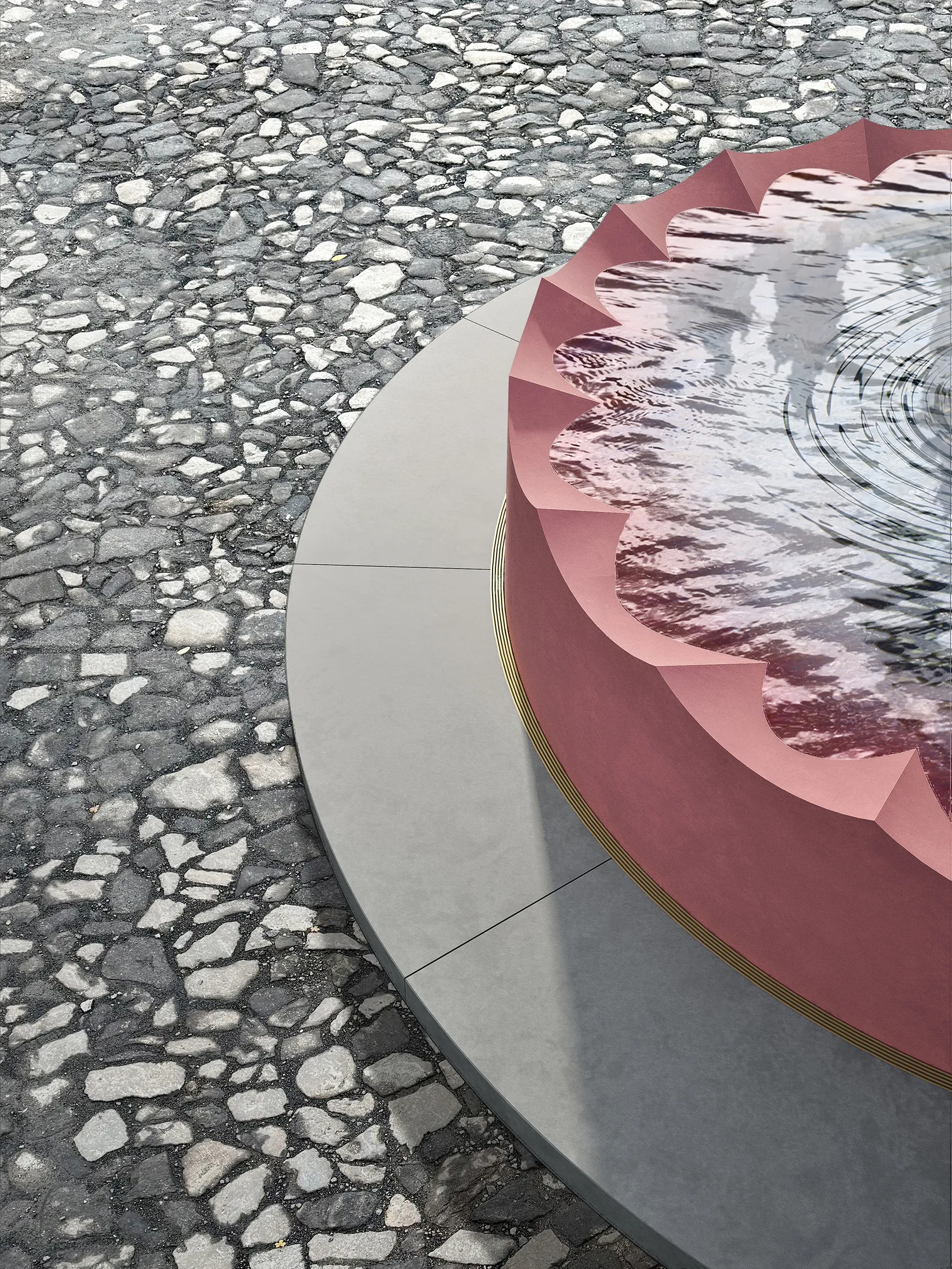 New fountain Hradec