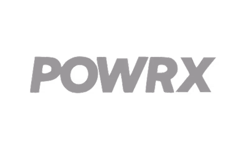 The logo of powrx