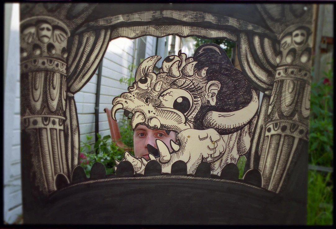 Logan Whitehurst Monster Puppet Theatre, photo by Sara Sanger.