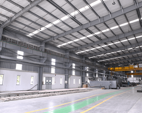 PEB structure fabrication at Phenix manufacturing facility 