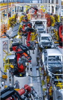 Automotive PEB Manufacturing Facility Steel building solutions for automotive assembly by PEB companies in India