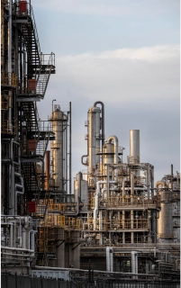Oil & Gas PEB Steel Structures Structural steel for oil & gas plants by PEB companies in India