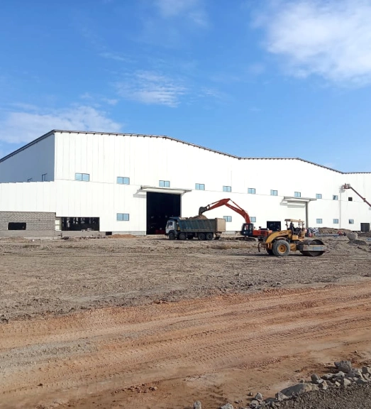 Structural steel solutions for PEB steel structures by Phenix in India.