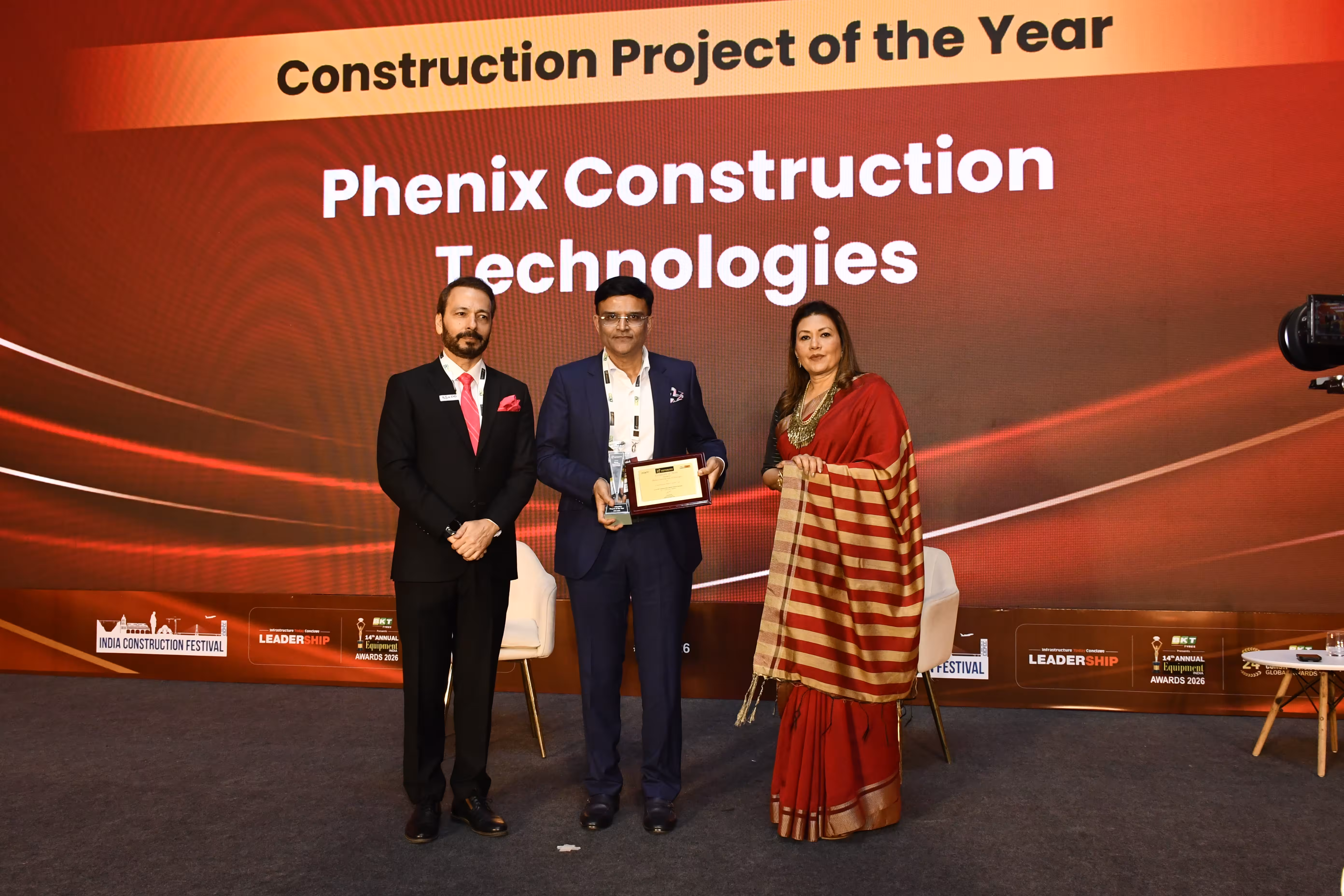 Award by the Construction World Global Awards