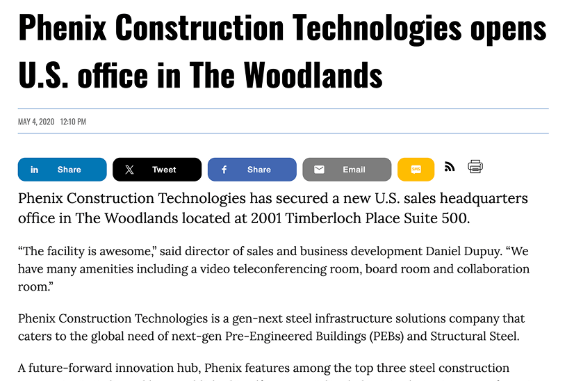 Chirag Patel : Building the Future of Modern Construction with Phenix