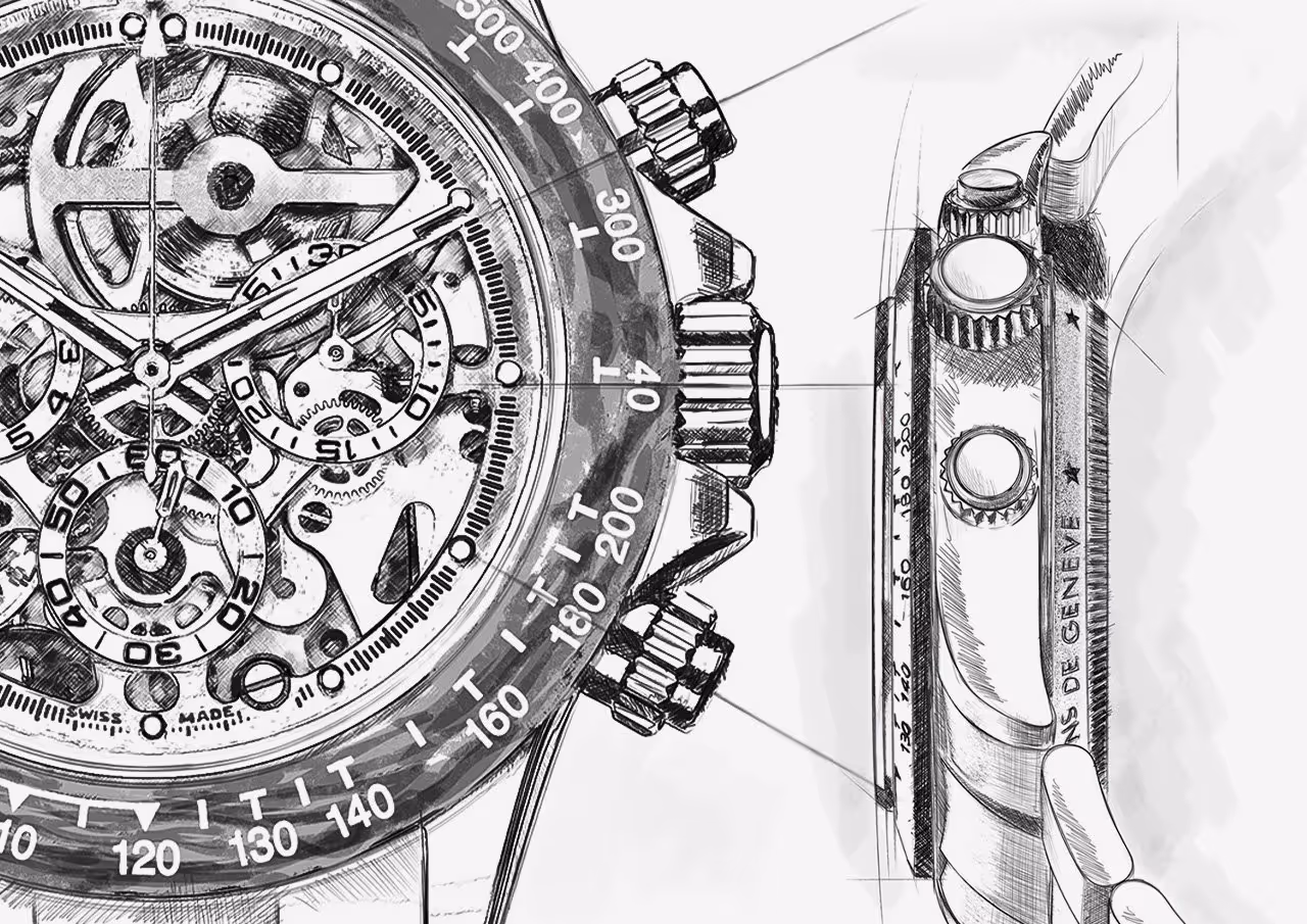 Esquisse design La Montoya Rose