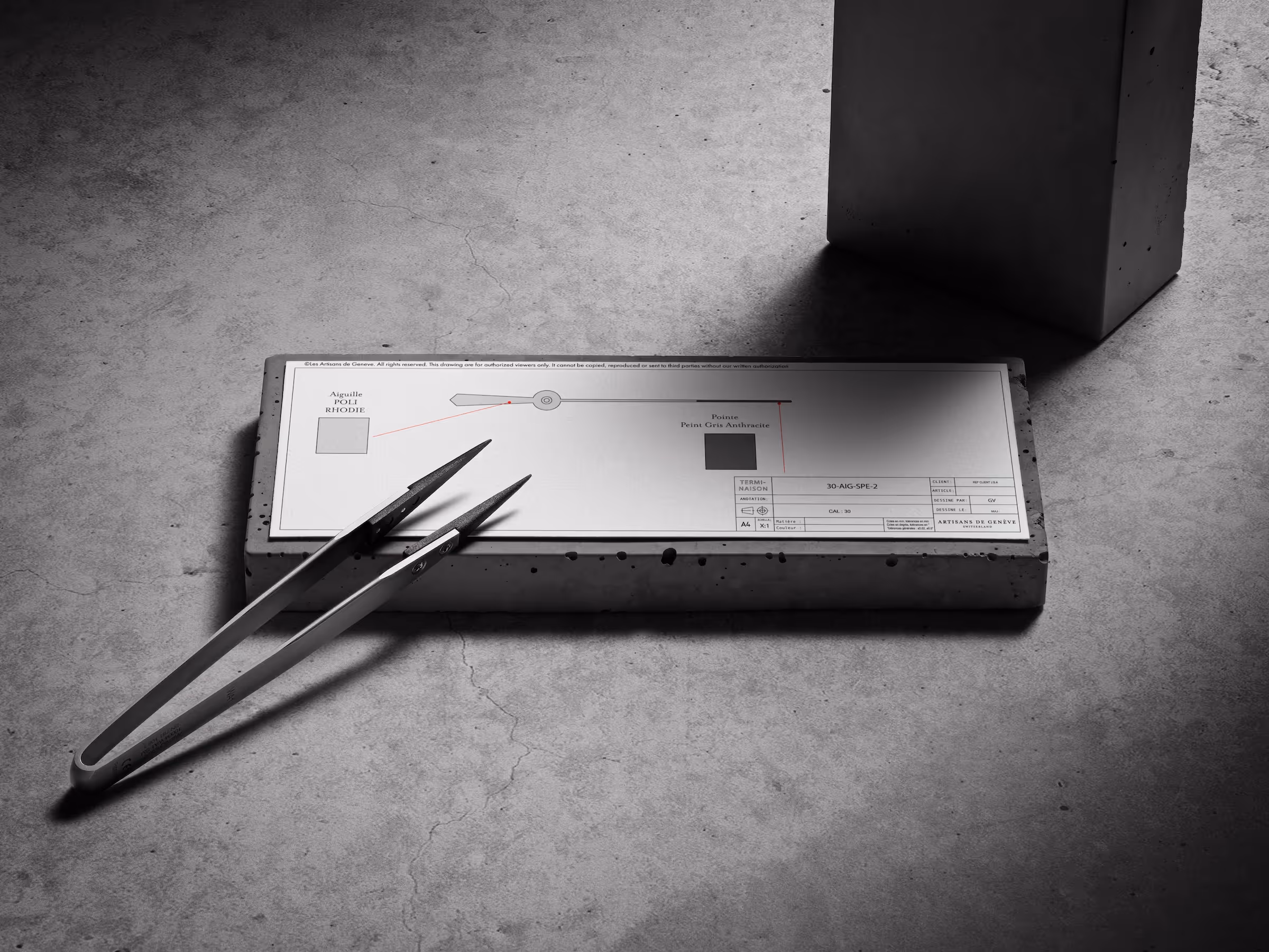 Dessin technique de la collection Blackstone