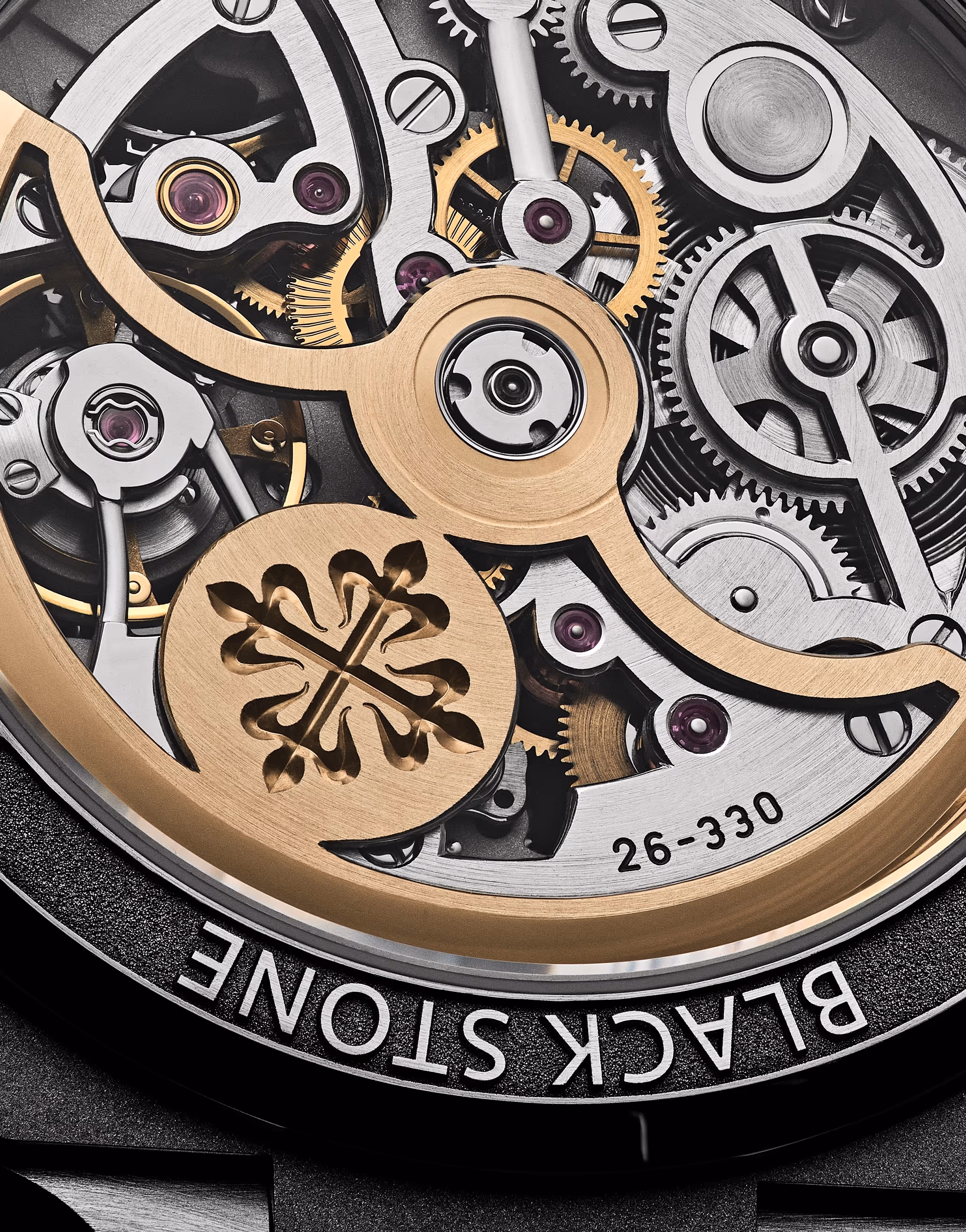 Rotor décoré Blackstone - Vue détaillée